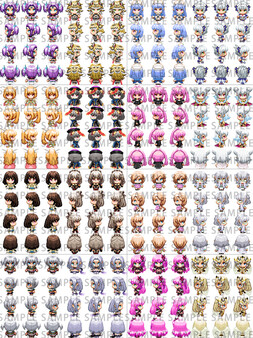 Screenshot z RPG Maker MV - Fantasy Heroine Character Pack 8 Screenshot z RPG Maker MV - Fantasy Heroine Character Pack 8