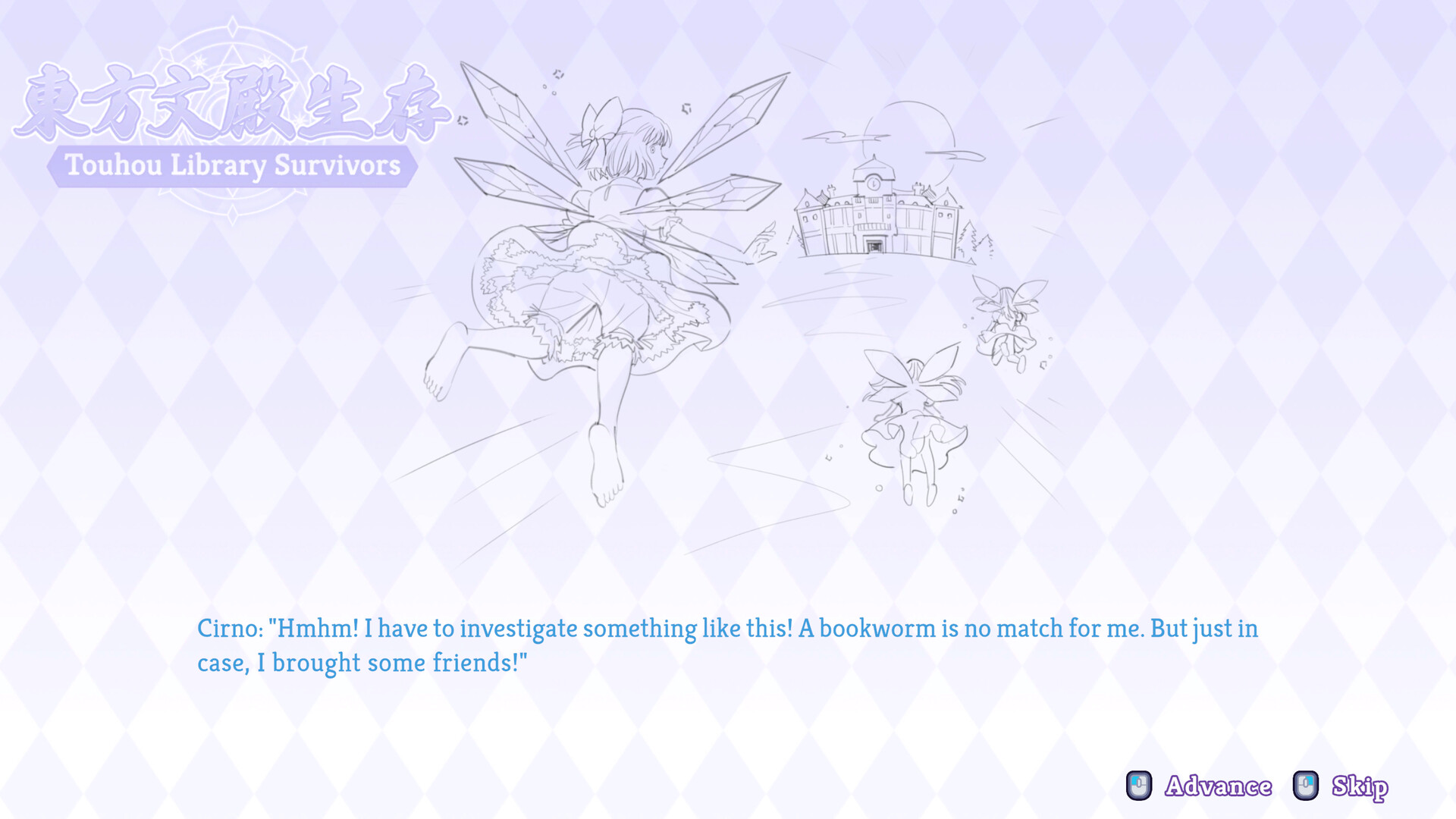 #4. Touhou Library Survivors (Steam) Podle: Alexander Taylor