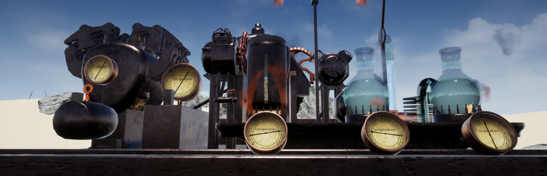 Dune Mechanic : Survive The Steampunk Era Prologue