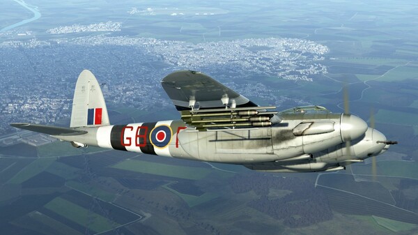 Screenshot z IL-2 Sturmovik: Battle of Normandy