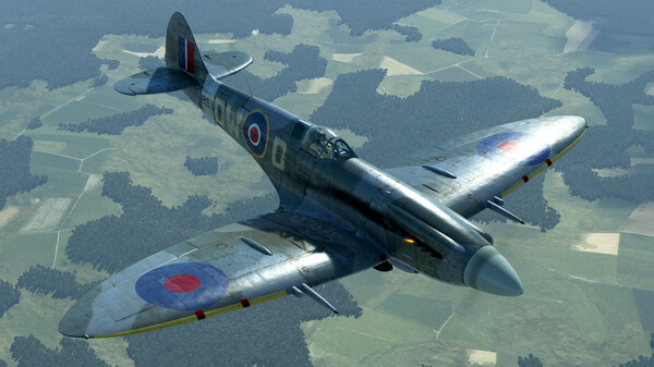 Screenshot z IL-2 Sturmovik: Spitfire Mk.XIV Collector Plane