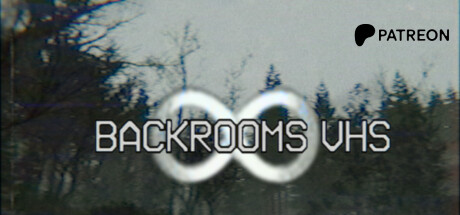 Backrooms VHS Steam Banner