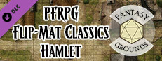 Fantasy Grounds - Pathfinder RPG - Pathfinder Flip-Mat - Classic Hamlet Small Capsule Image