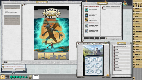 Fantasy Grounds - Savage Rifts: Game Master's Handbook