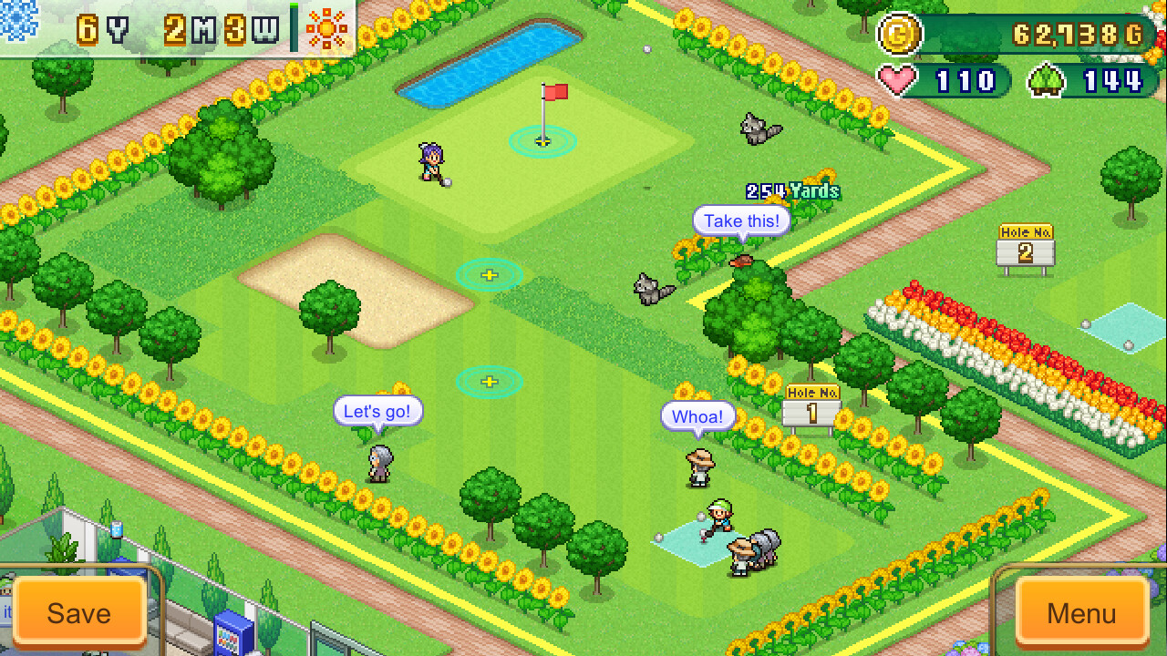 #1. Forest Golf Planner (Steam) By: Kairosoft Co.,Ltd