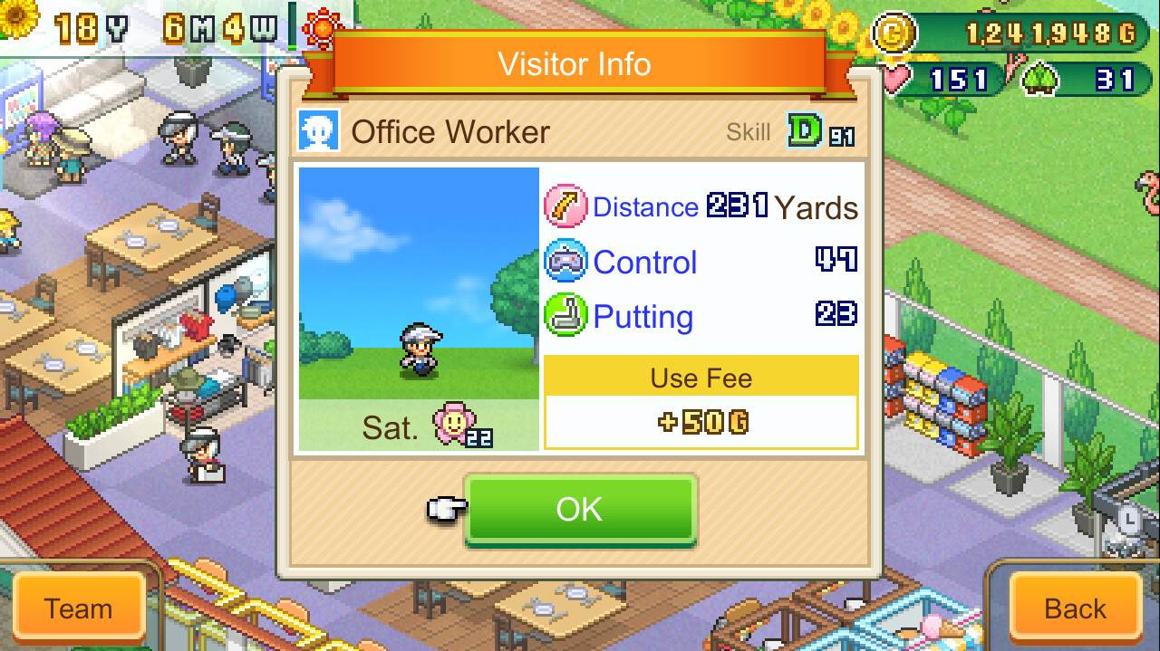 #6. Forest Golf Planner (Steam) By: Kairosoft Co.,Ltd