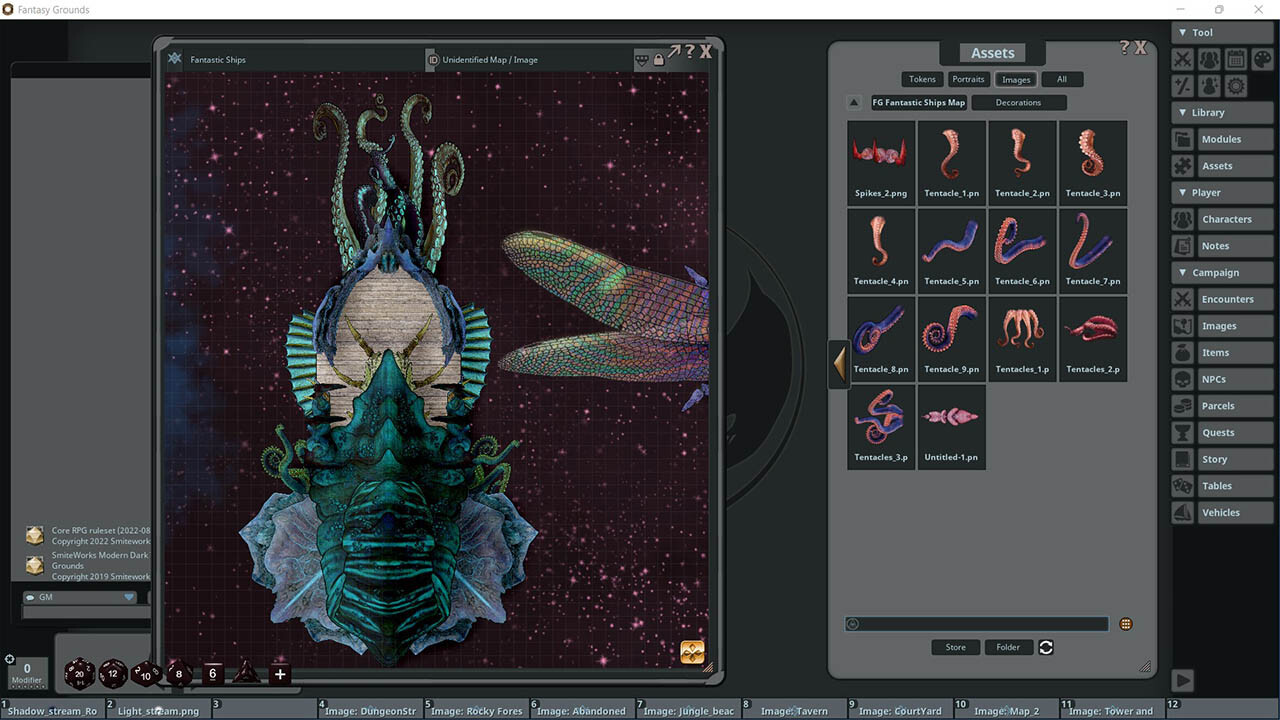 Fantasy Grounds - FG Fantastic Ships Map Packのスクリーンショット 1