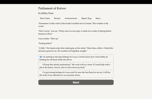 Vampire: The Masquerade — Parliament of Knives — What Stares Back