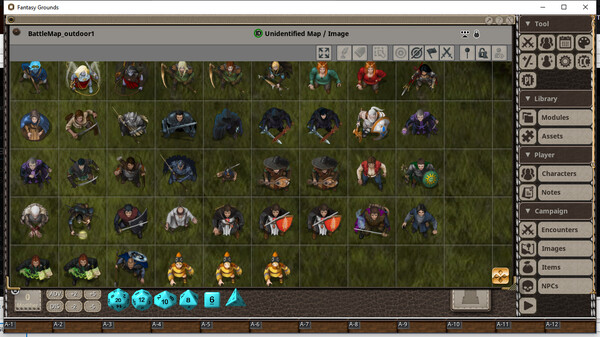 Fantasy Grounds - Devin Night Token Pack 154: Heroic Characters 29