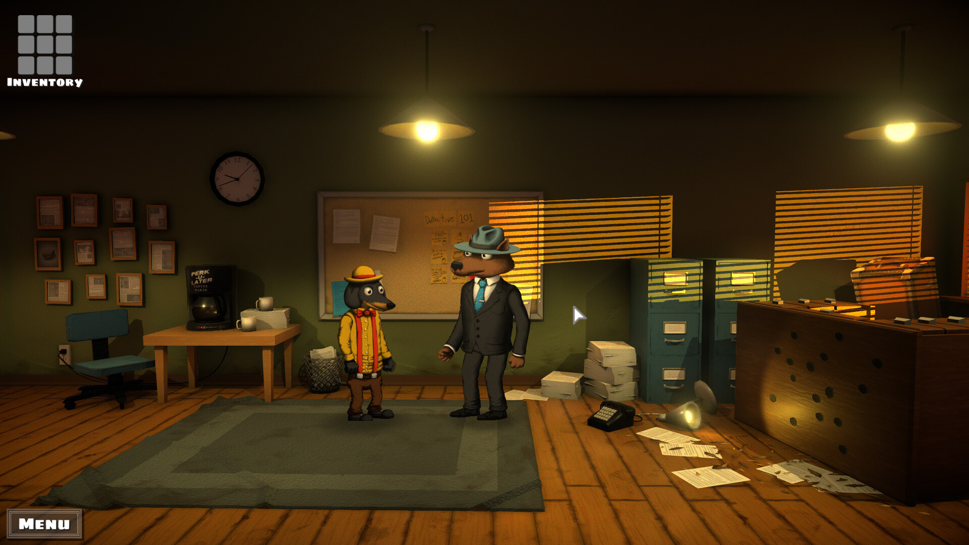 The Barker & Mustard Files screenshot 1
