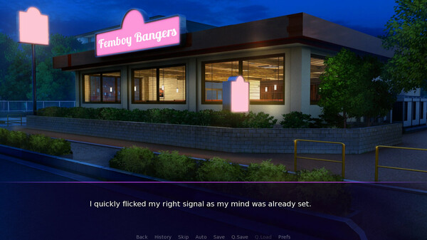 Screenshot of Femboy Bangers 2 gameplay showing in-action mechanics