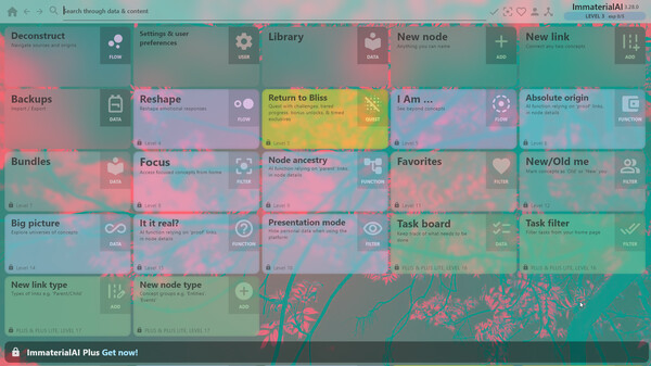 Screenshot z ImmaterialAI Plus lite Screenshot z ImmaterialAI Plus lite