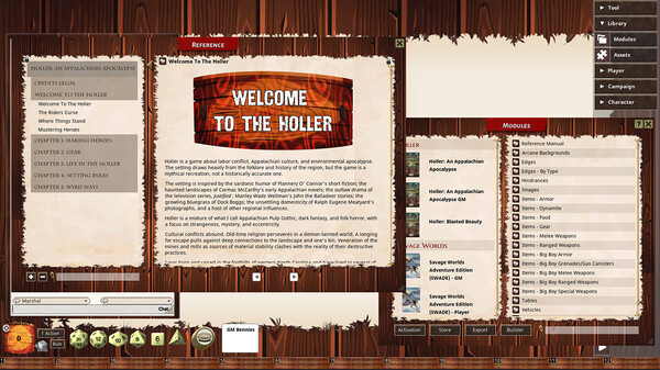 Fantasy Grounds - Holler: An Appalachian Apocalypse