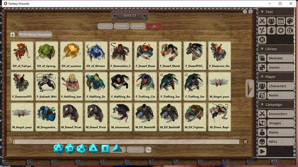 Fantasy Grounds - Devin Night Token Pack 155: Heroic Characters 30