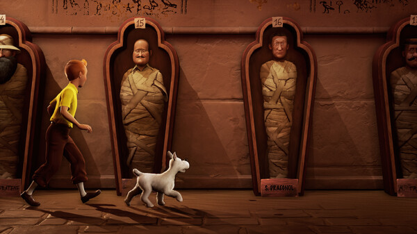 丁丁历险记：法老的雪茄 (Tintin Reporter - Cigars of the Pharaoh)-游戏截图