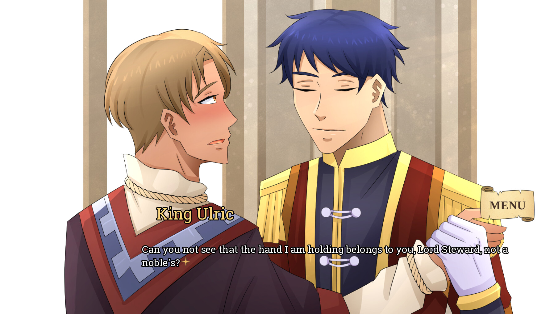 Be My Loyal Subject - Historical Boys Love (BL) Visual Novel Featured Screenshot #1