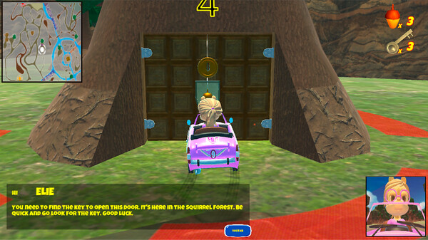 Screenshot z Squirrels Forest Race