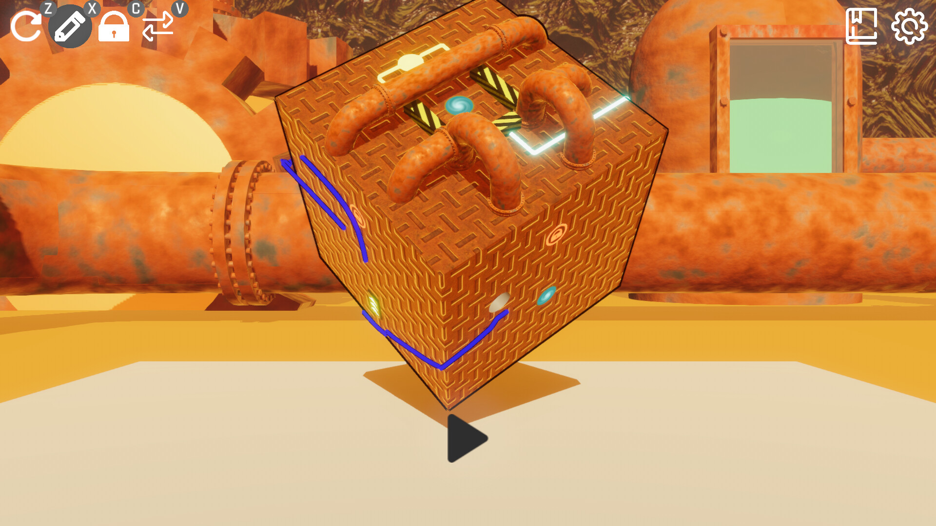 #8. Cubenomics: A puzzle game (Steam) 由: Nar