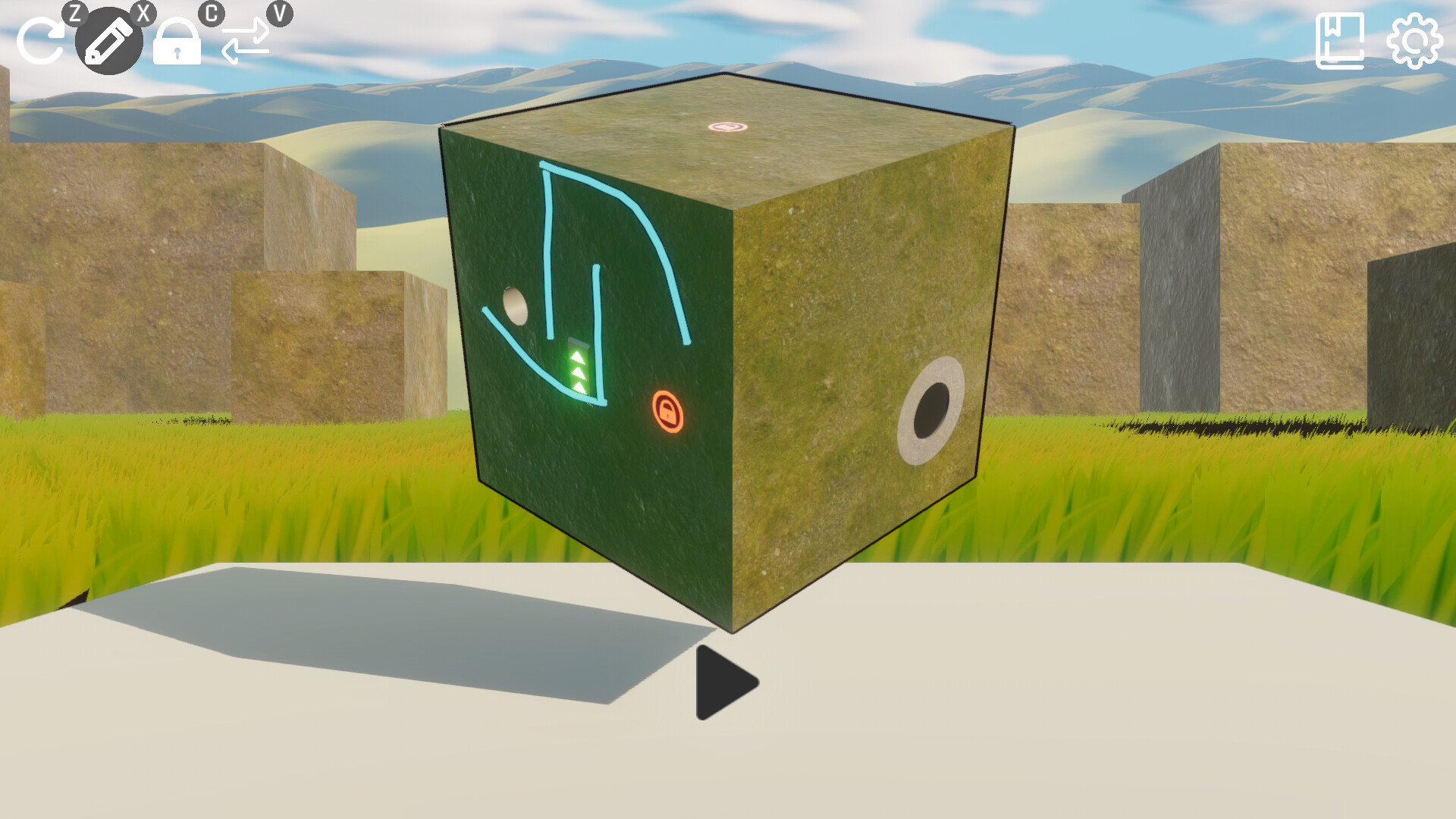 #1. Cubenomics: A puzzle game (Steam) 由: Nar