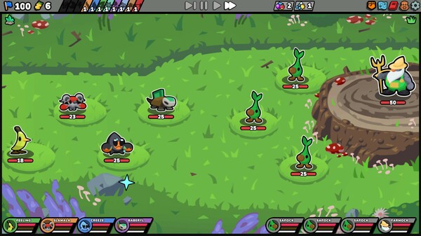 Screenshot z Kādomon: Hyper Auto Battlers