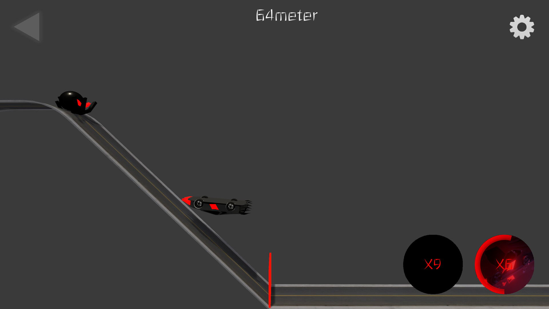 Bounce racing car