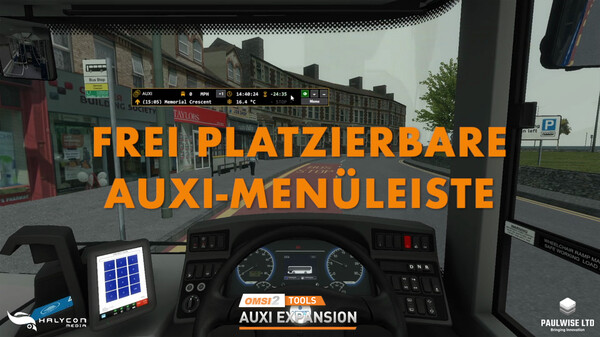 Screenshot z OMSI 2 Tools – AUXI Expansion