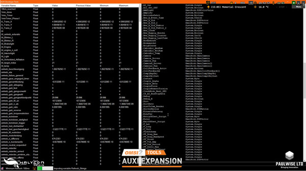 Screenshot z OMSI 2 Tools – AUXI Expansion