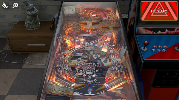 Screenshot z Zaccaria Pinball - POSTAL 2 Table Pack Screenshot z Zaccaria Pinball - POSTAL 2 Table Pack