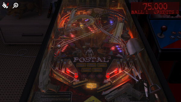Screenshot z Zaccaria Pinball - POSTAL 2 Table Pack Screenshot z Zaccaria Pinball - POSTAL 2 Table Pack