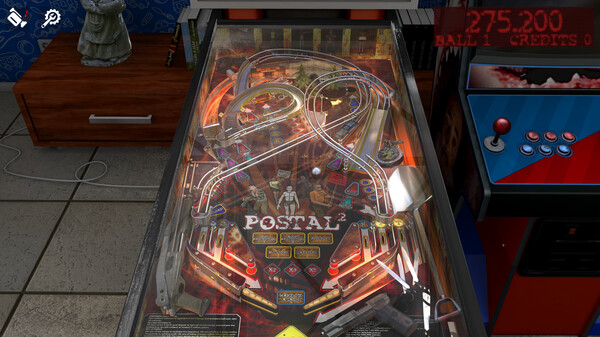 Screenshot z Zaccaria Pinball - POSTAL 2 Table Pack Screenshot z Zaccaria Pinball - POSTAL 2 Table Pack