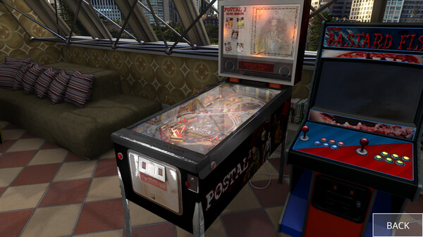 Screenshot z Zaccaria Pinball - POSTAL 2 Table Pack Screenshot z Zaccaria Pinball - POSTAL 2 Table Pack