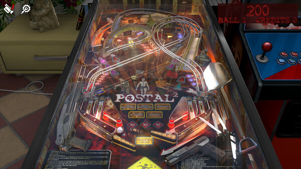 Screenshot z Zaccaria Pinball - POSTAL 2 Table Pack Screenshot z Zaccaria Pinball - POSTAL 2 Table Pack