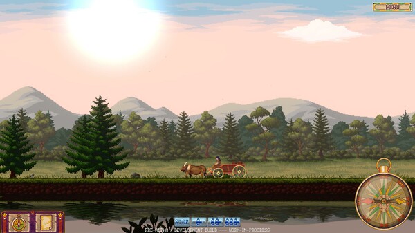 Screenshot of Journey Express gameplay showing in-action mechanics