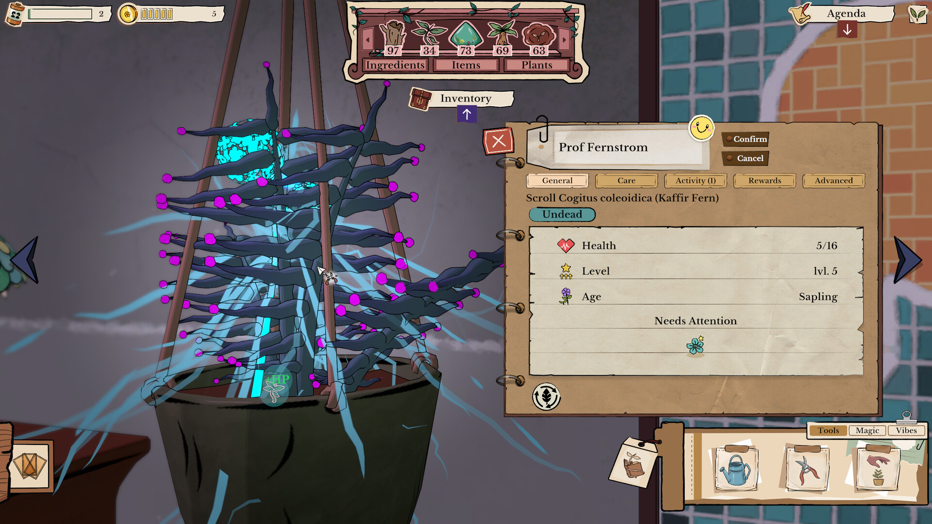 Greenhearth Necromancer PC gameplay screenshot 2 of 11
