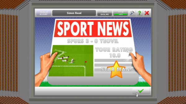 Screenshot z New Star Soccer 5