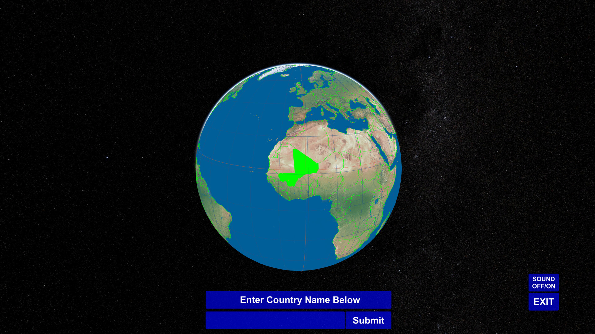 #3. Learning Geography: Countries of the World (Steam) 来自: Tom's Feral Cat Games