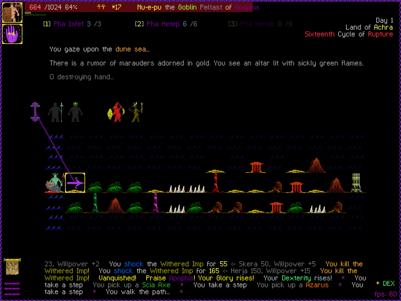 screenshot of Path of Achra 6