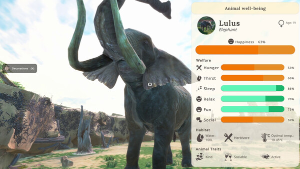 Screenshot z Zoo Simulator