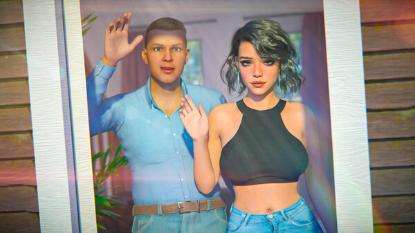 Screenshot of Lewd Guest NTR 🍓 gameplay showing in-action mechanics