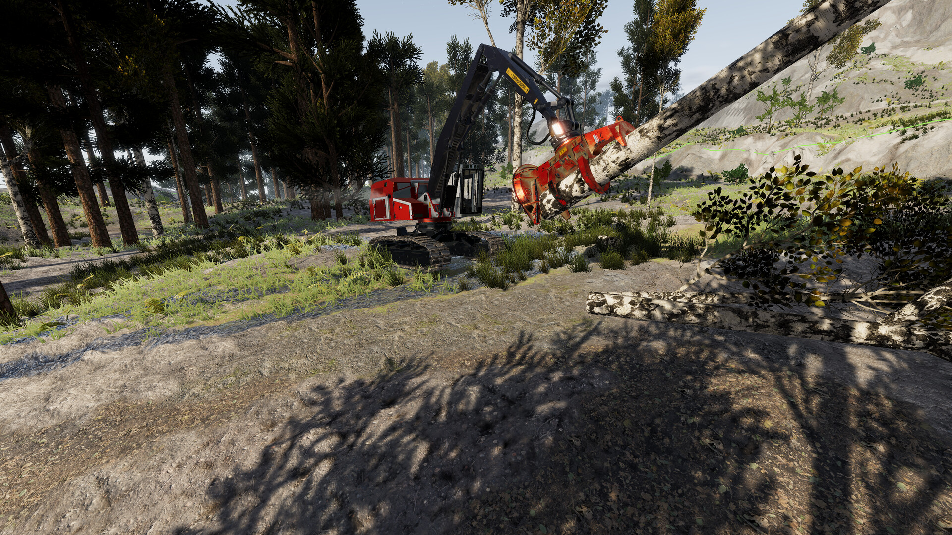 Lumberjack Simulator - Tracked feller Featured Screenshot #1