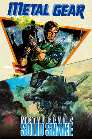 Cover art of METAL GEAR & METAL GEAR 2: Solid Snake