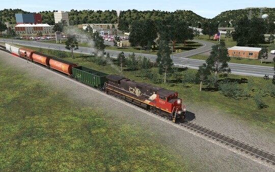 Screenshot z Trainz 2019 DLC - Industrial Mayhem