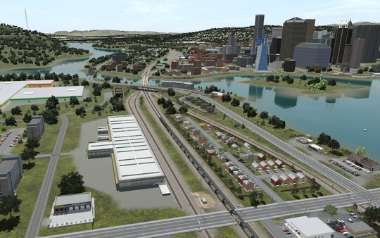 Screenshot z Trainz Plus DLC - Industrial Mayhem