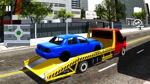Screenshot z Universal Truck Simulator Tow Games