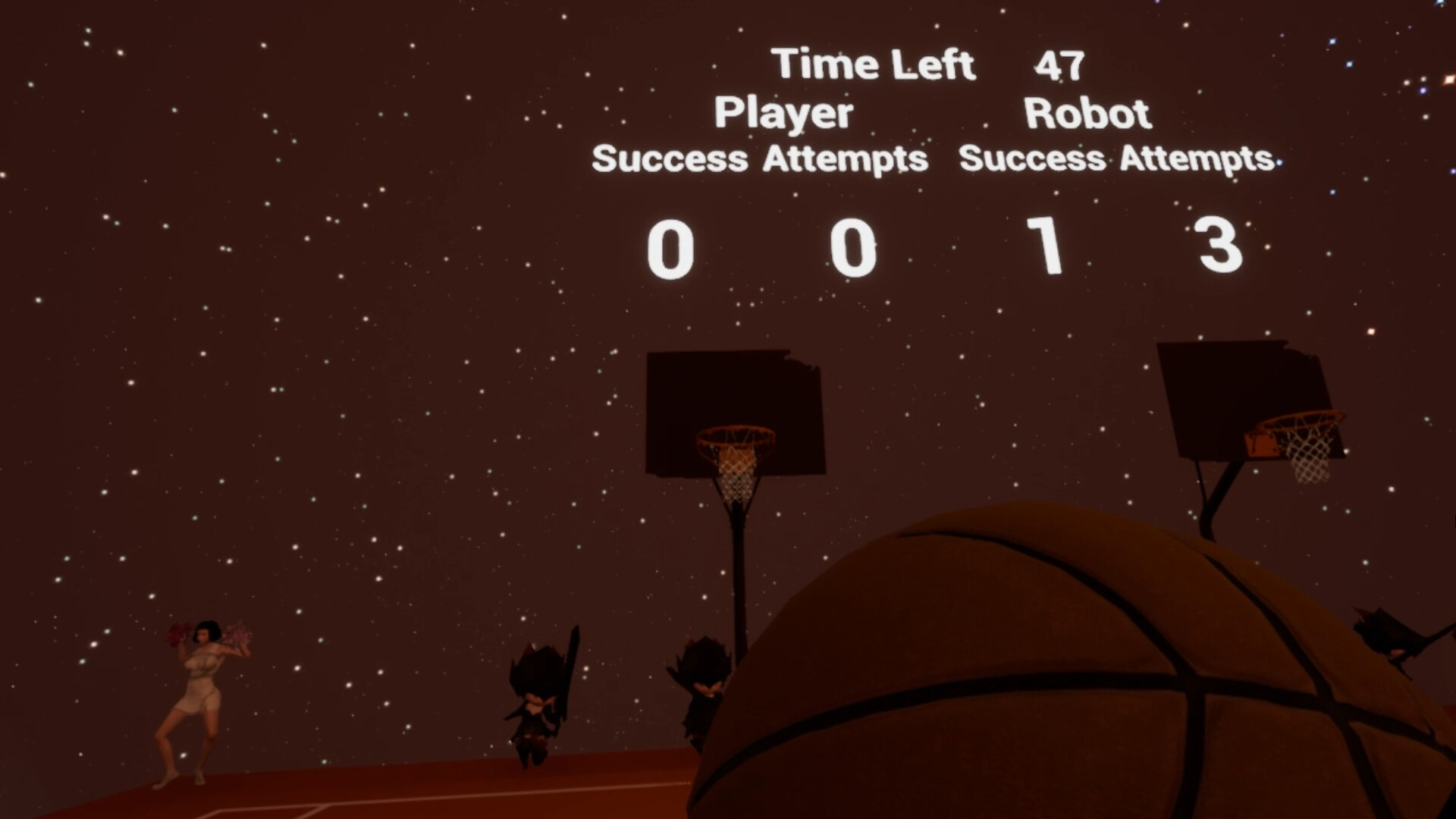 #3. VR Basketball Sweetie (Steam) Bởi: Thoth VR Health