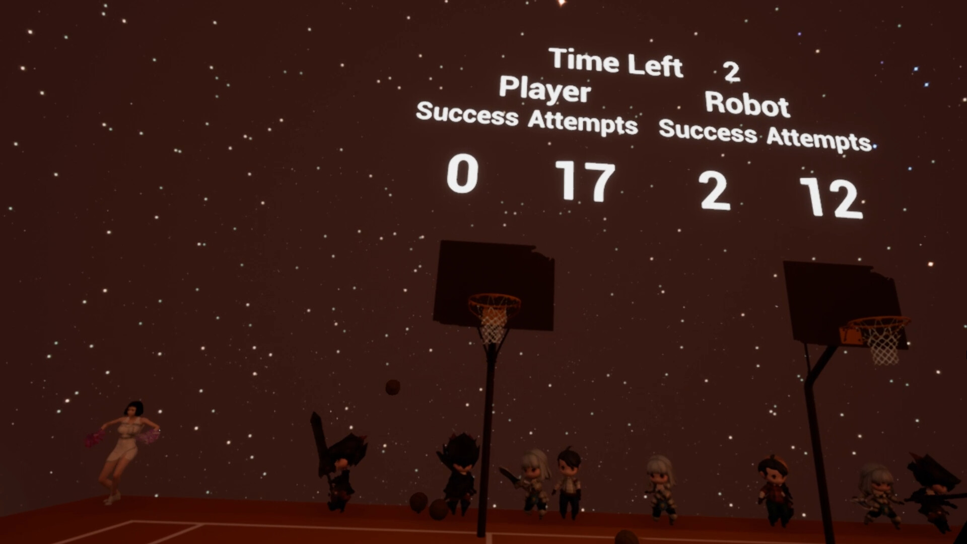 #4. VR Basketball Sweetie (Steam) Bởi: Thoth VR Health