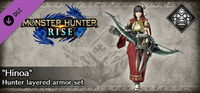 Monster Hunter Rise - "Hinoa" - Lagdelt Hunter-rustningssæt