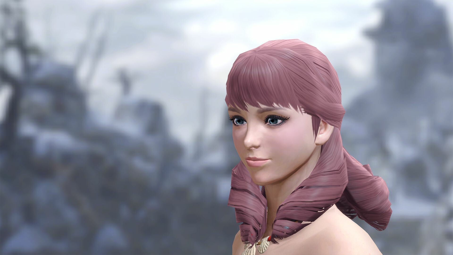 Monster Hunter Rise - "Princess Curls" hairstyle Featured Screenshot #1