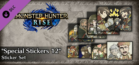 Monster Hunter Rise - "Special Stickers 12" sticker set banner image