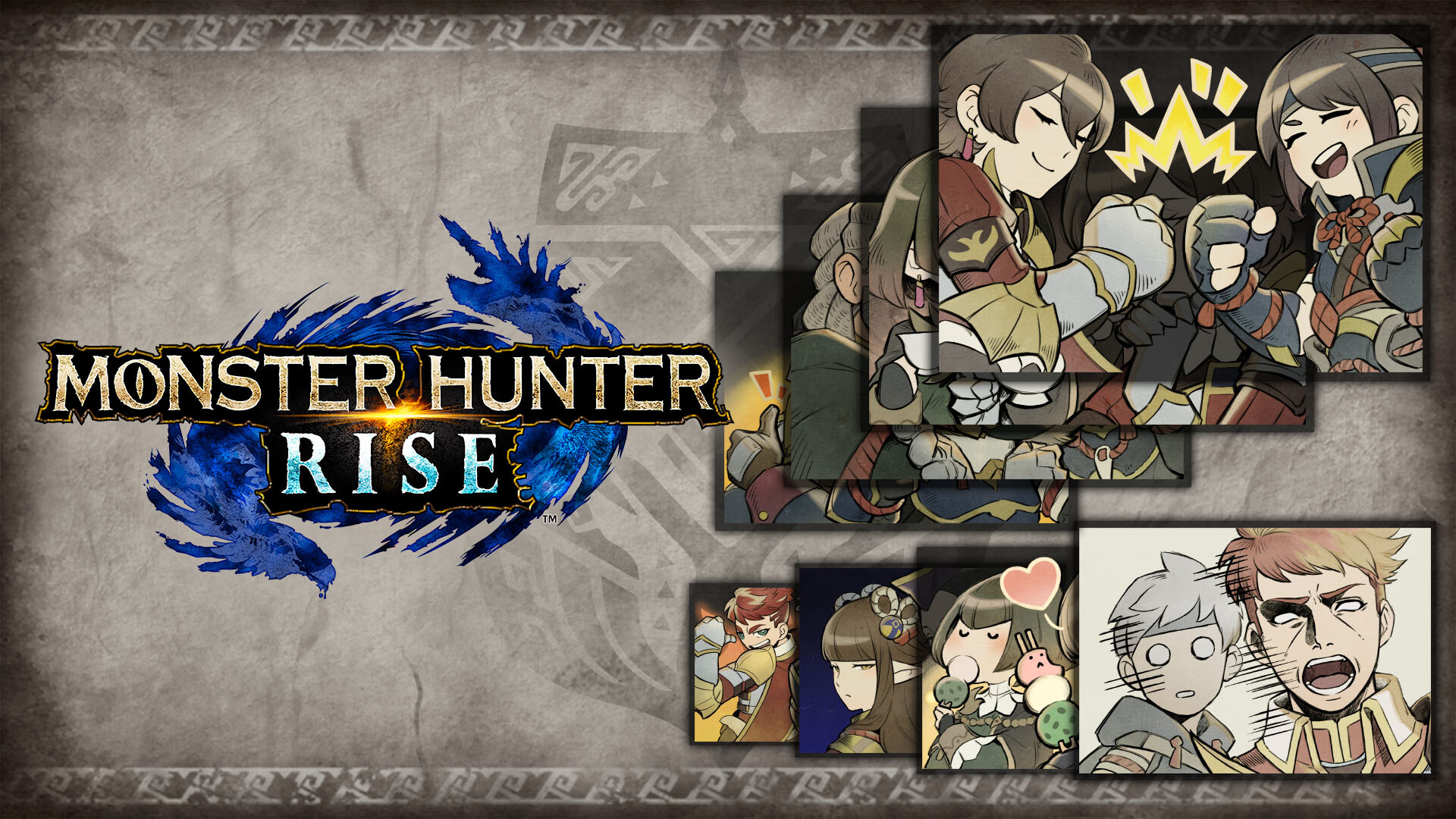 Monster Hunter Rise - "Special Stickers 12" sticker set Featured Screenshot #1